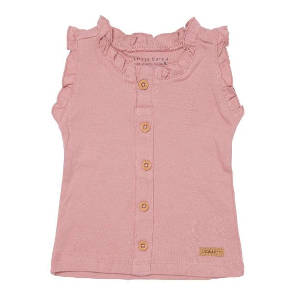 Top vintage à petites fleurs roses, rose | Little Dutch