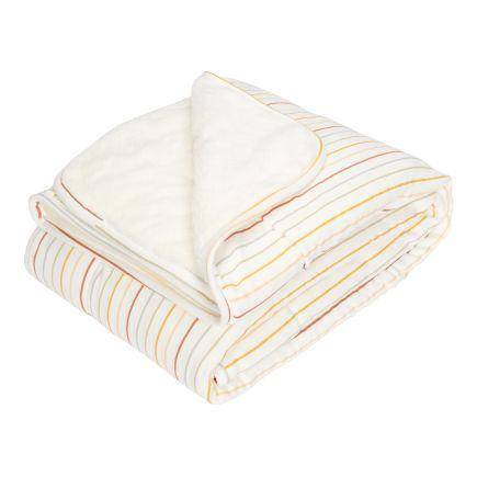 Couverture de berceau Vintage Sunny Stripes | Little Dutch