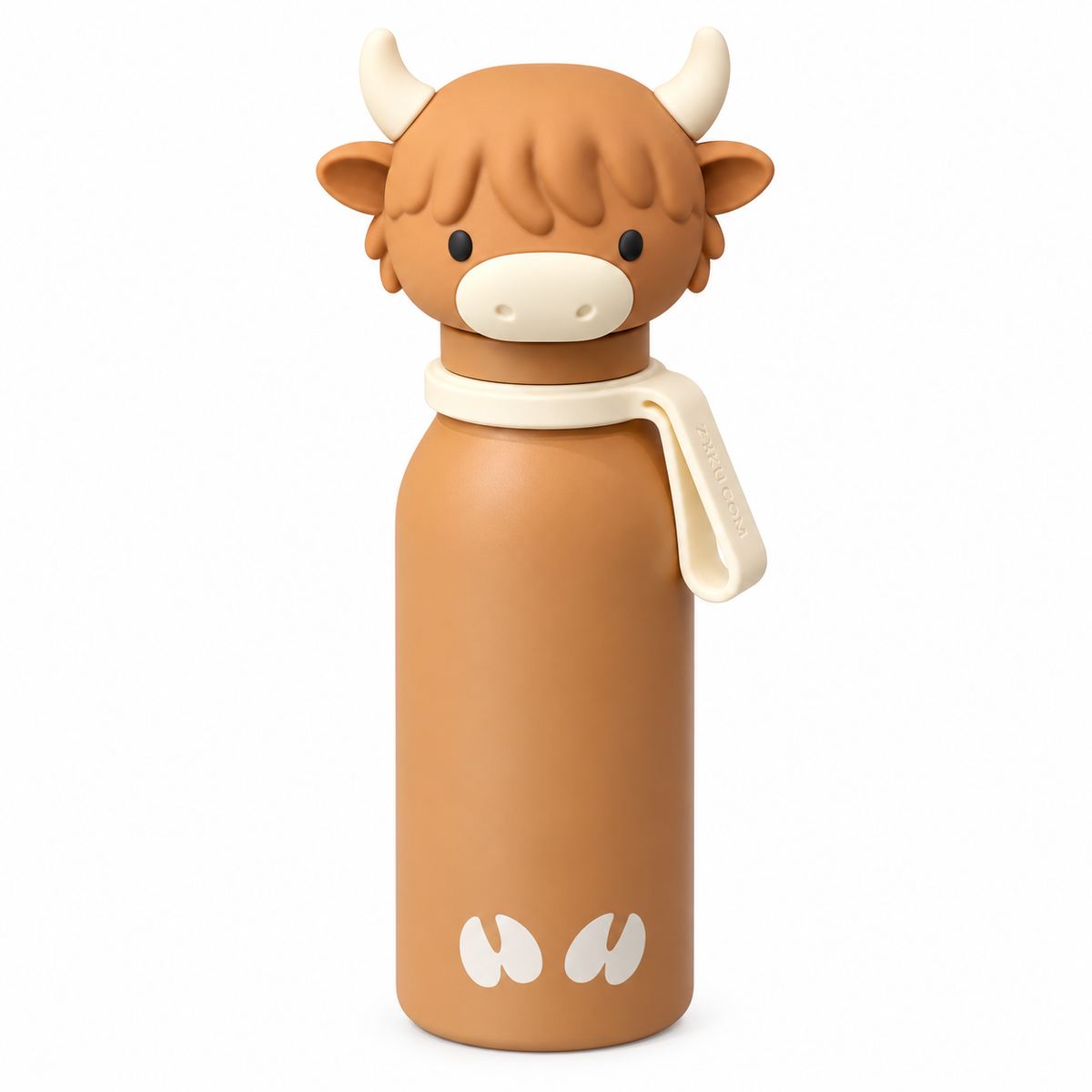 ZAZU Bottlies Kinder Thermosflasche Highland Cow 400 ml