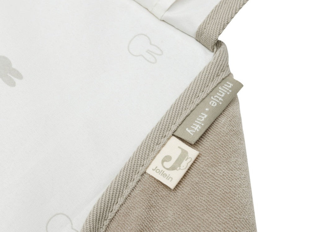 Matelas à langer en tissu éponge Miffy, vert olive | Jollein