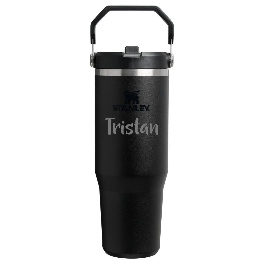 Mug isotherme IceFlow™ Flip Straw 2.0 0,89 L, Noir 2.0 | Stanley