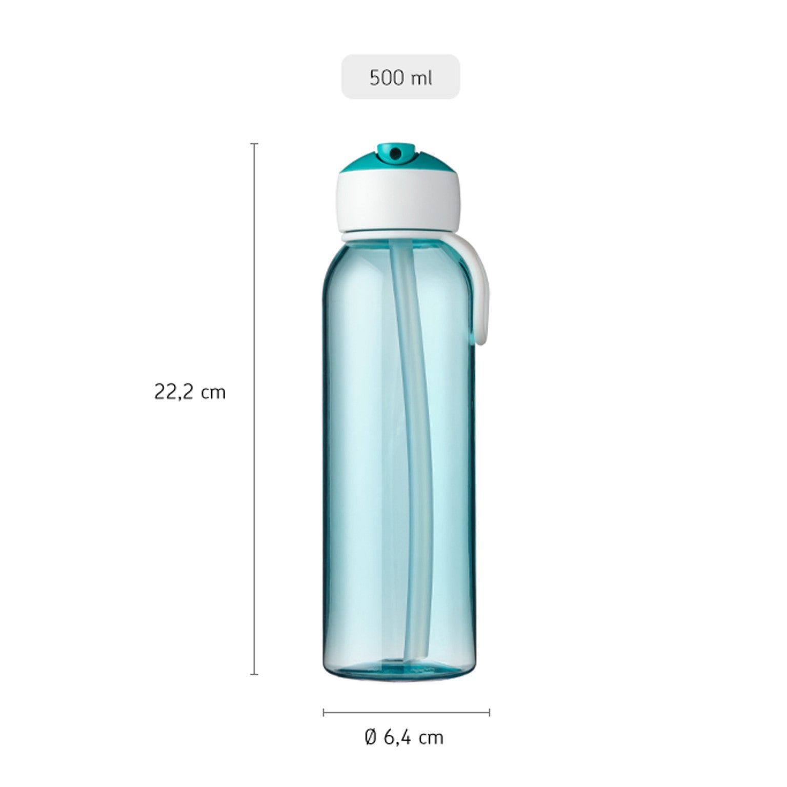 Gourde rabattable 500 ml - Bleu | Mepal