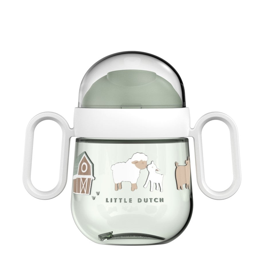 Anti-drip Sippy Cup Baby 2.0 - Little Farm | Little Dutch x Mepal