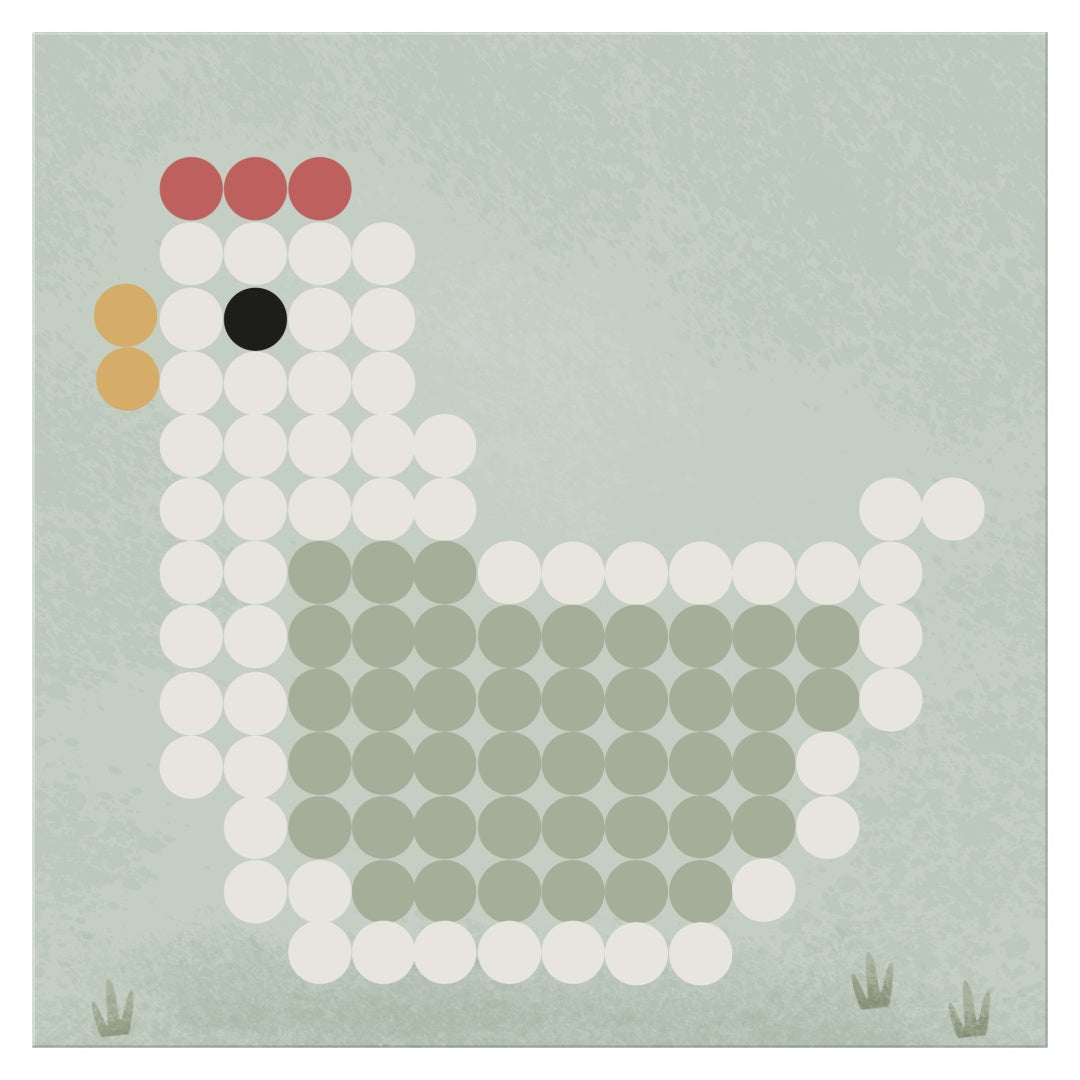 Maxi perles à repasser Little Farm – Kit créatif pour enfants