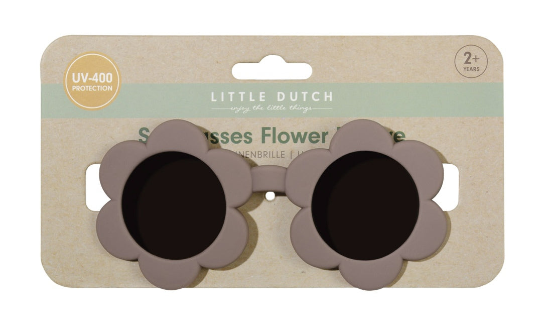 Kindersonnenbrille Blume Mauve – UV-Schutz für Kinder
