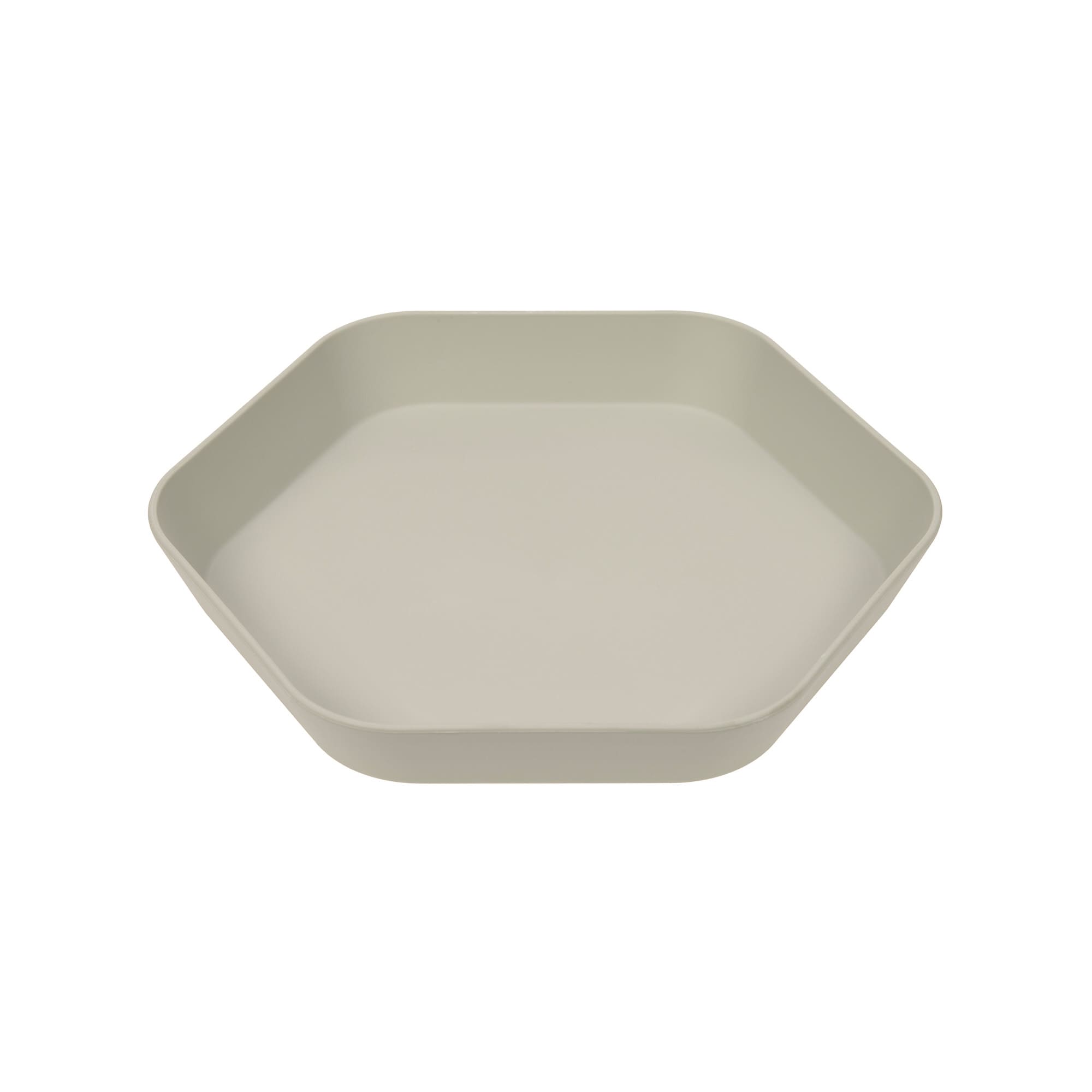 Assiette enfant Geo gris | Lässig
