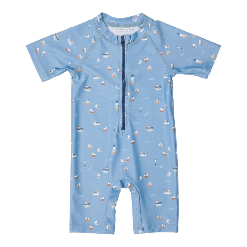 Badeanzug Sailors Bay Dark Blue | Little Dutch - 98/104