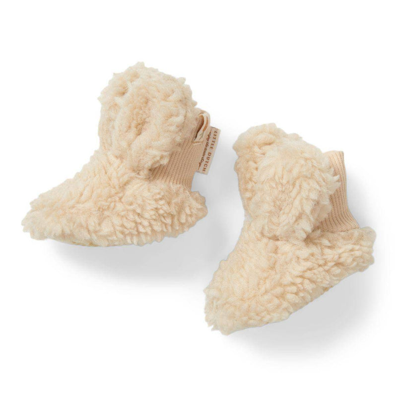Chaussons Teddy Baby Bunny - Sable - 2 pièces | Little Dutch