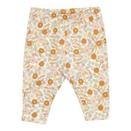 Legging en velours côtelé imprimé petites fleurs vintage | Little Dutch