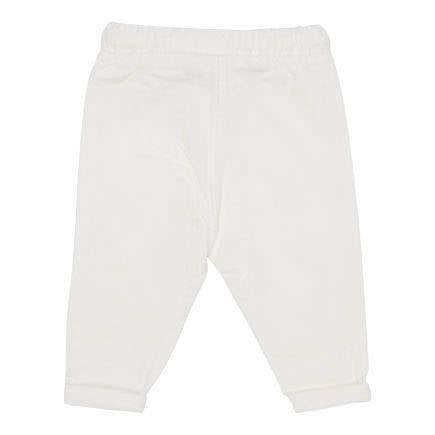 Pantalon de survêtement en velours côtelé blanc | Little Dutch