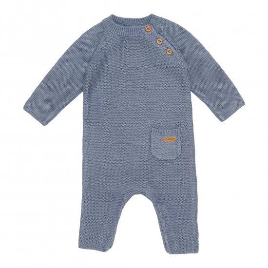 Knitted romper Sailors Bay Blue | Little Dutch
