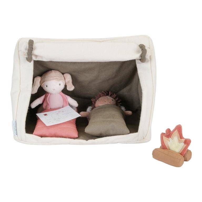 Poupées douces Camping Set – Jeu de rôle pour petits explorateurs