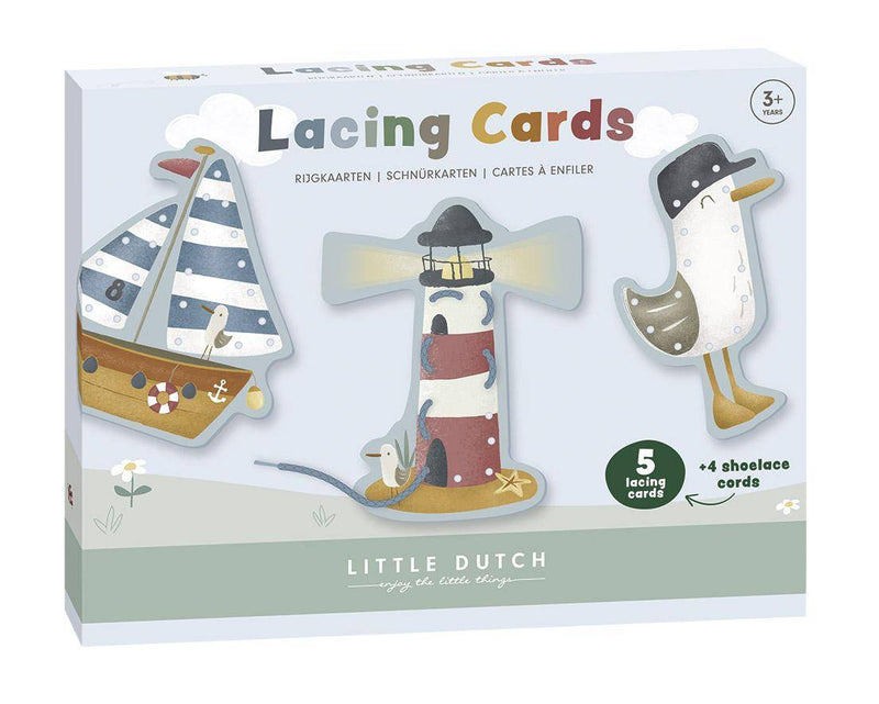 Cartes à lacer Sailors Bay | Little Dutch