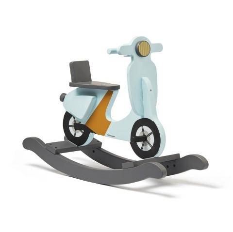 Trottinette à bascule bleu clair | Kids Concept