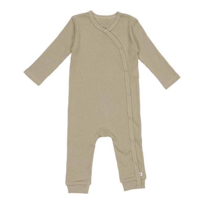 Wrap Romper Olive, Size 62/68 | Little Dutch