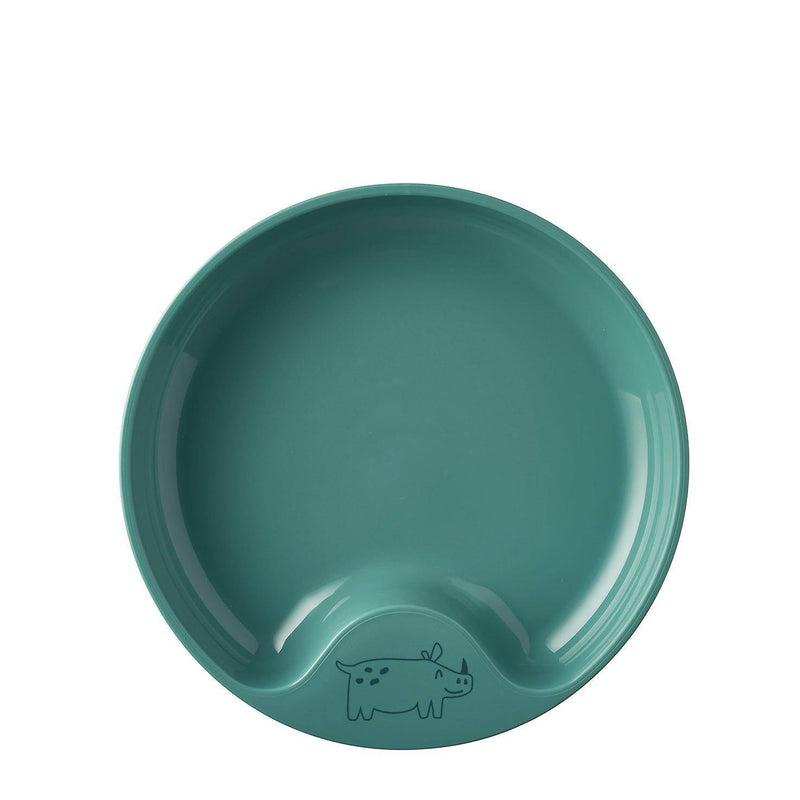 Assiette d'apprentissage pour enfant - Deep Turquoise | Mepal
