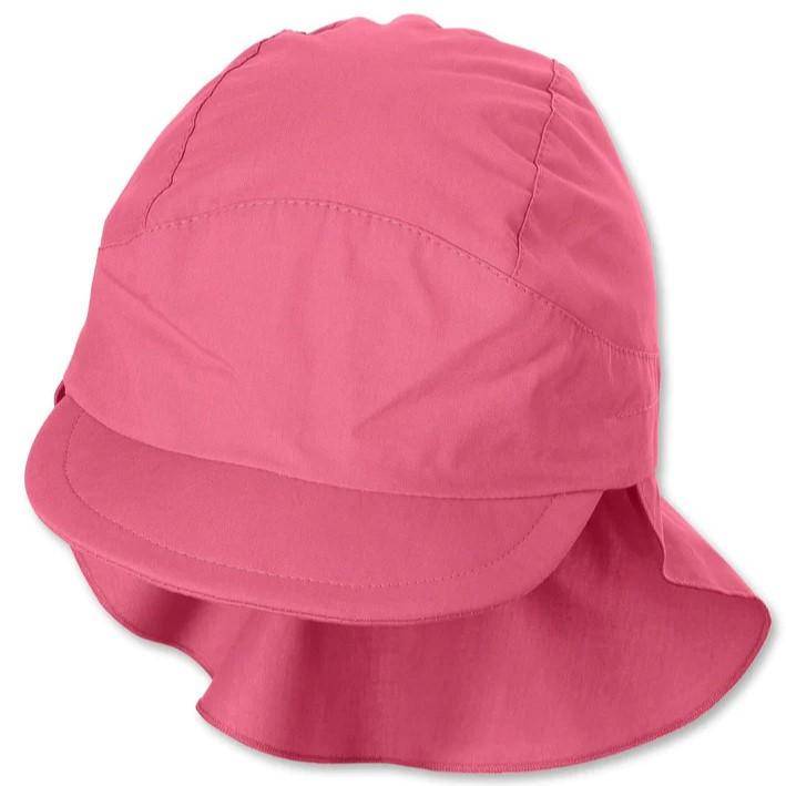 Casquette à visière avec protège-nuque corail, taille 47 | Sterntaler