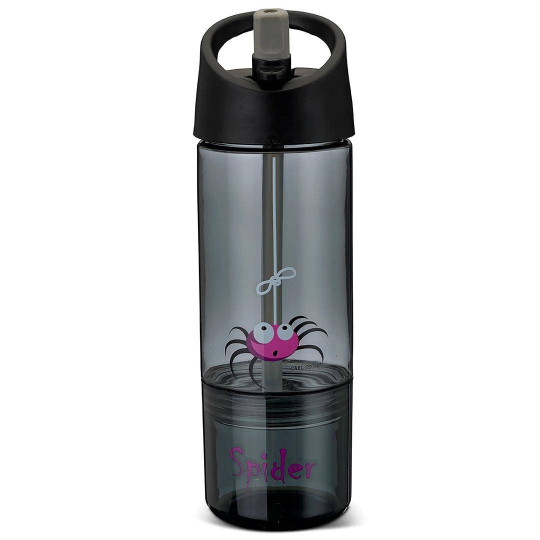 Gourde 2 en 1, 300 ml + 150 ml, grise I Carl Oscar