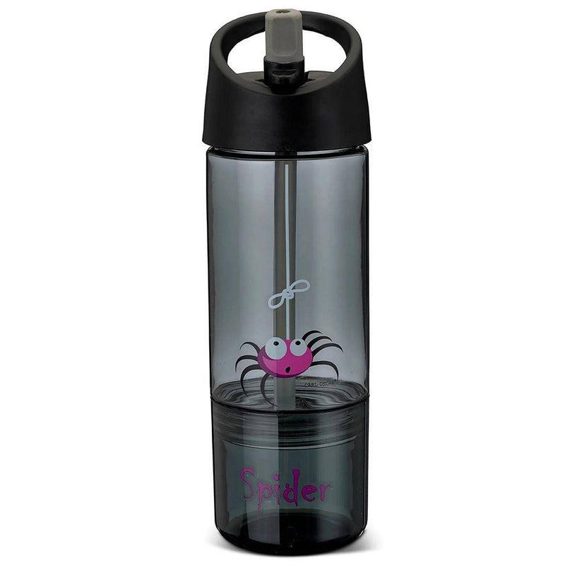 Gourde 2 en 1, 300 ml + 150 ml, grise I Carl Oscar