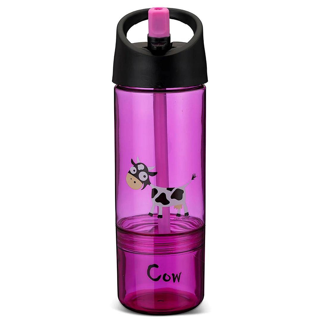 Gourde 2 en 1, 300 ml + 150 ml, violet I Carl Oscar