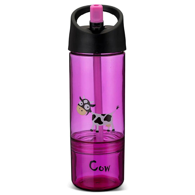 Gourde 2 en 1, 300 ml + 150 ml, violet I Carl Oscar
