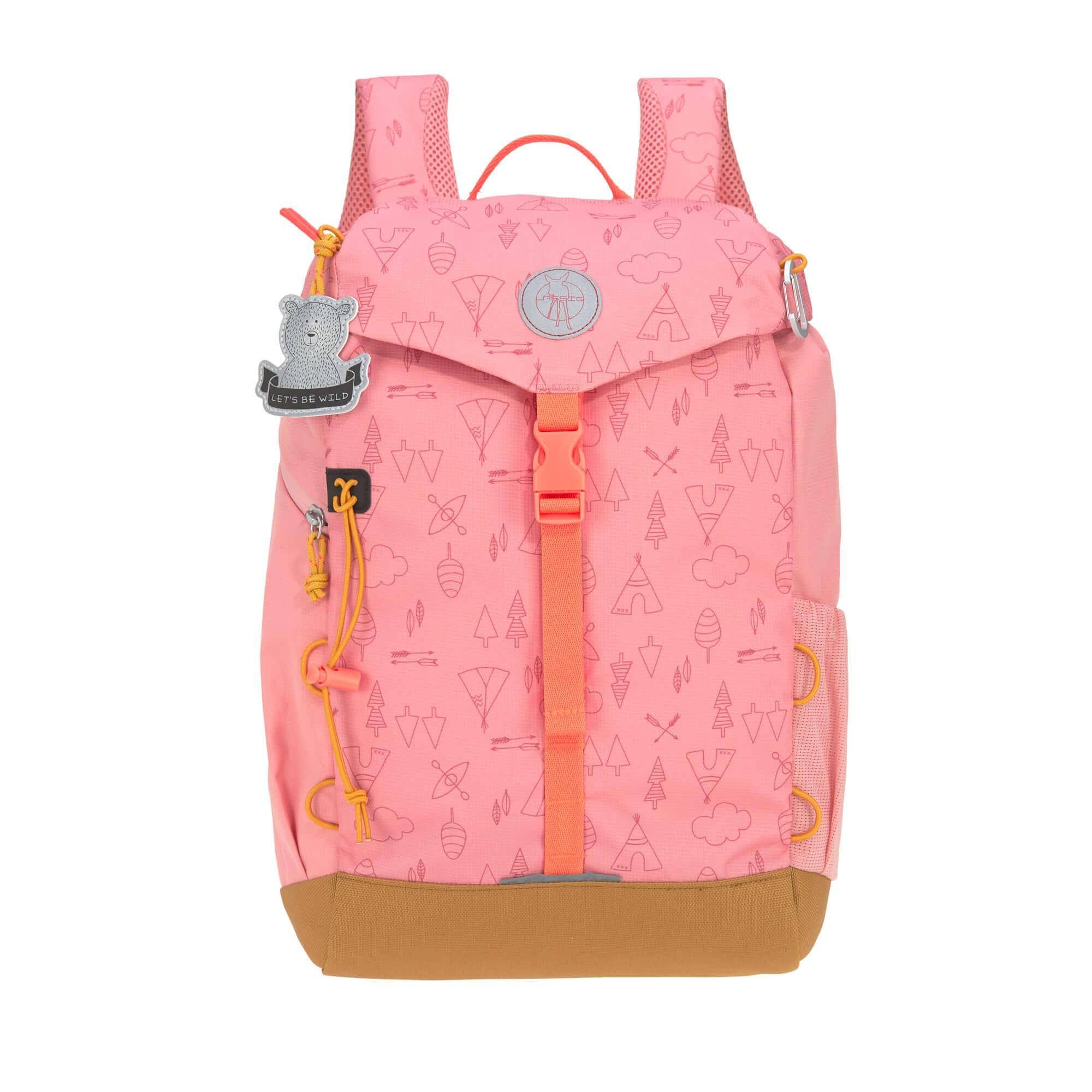 Sac à dos d'aventure en plein air, grand, Rose | Lässig