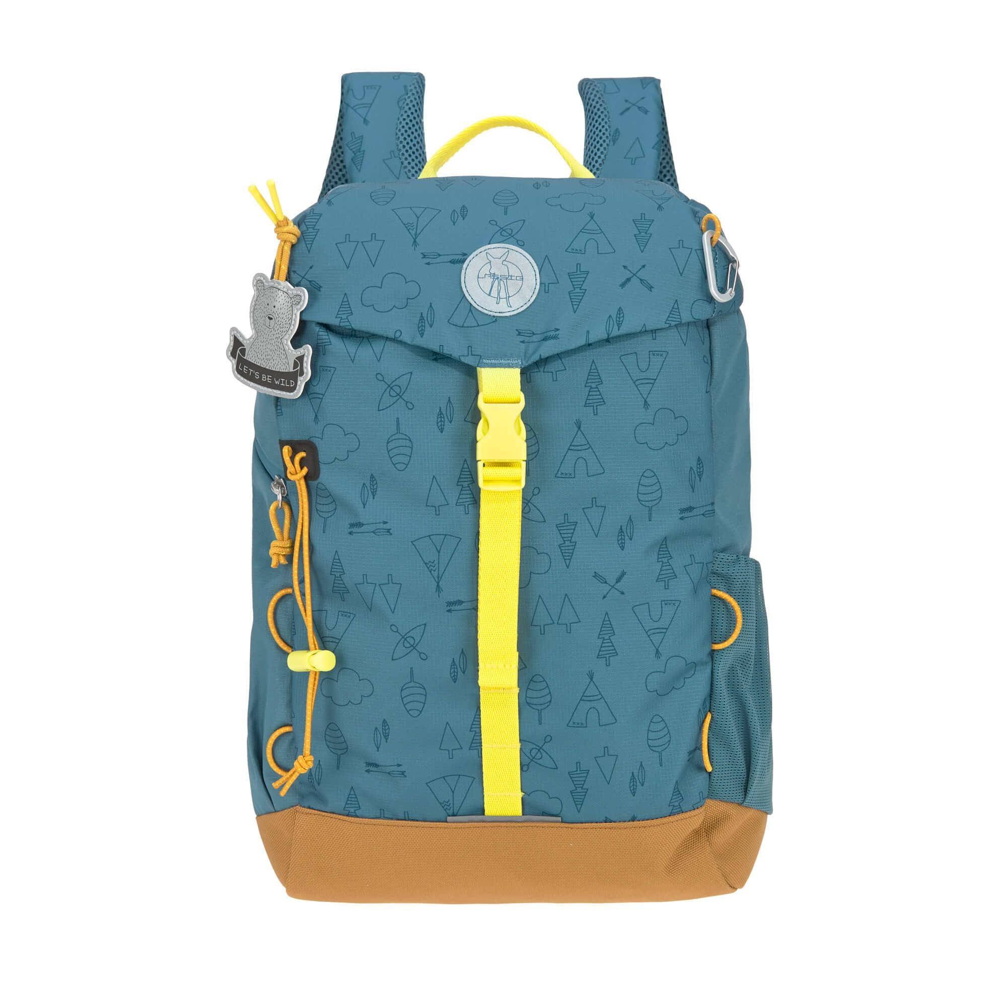 Grand sac à dos d'aventure en plein air, bleu | Lässig