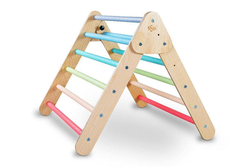 Kletterdreieck Pastell Bunt | Pikler Dreieck | tiSsi®