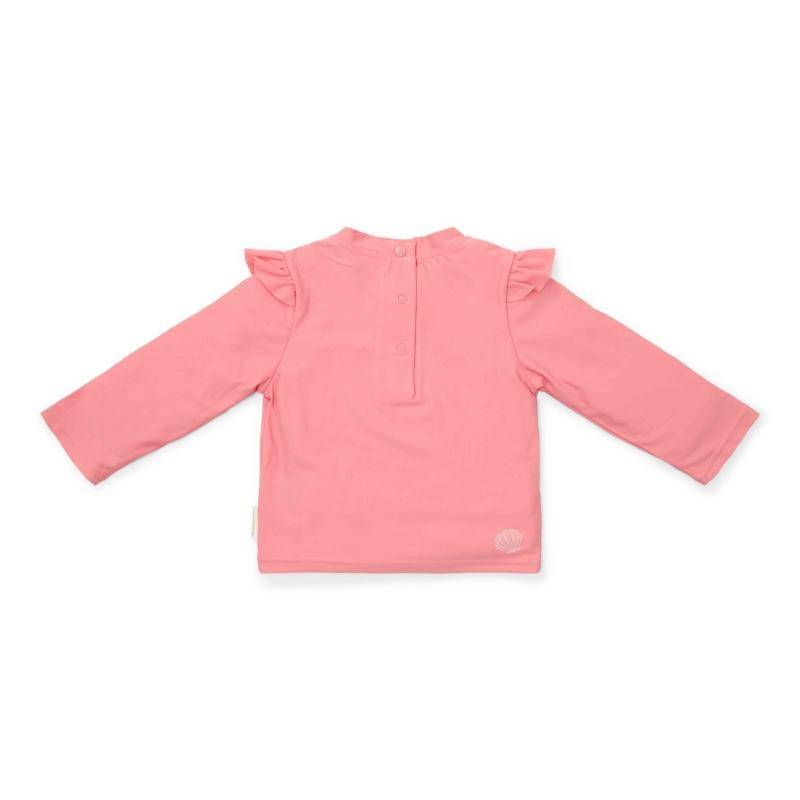 Maillot de bain à manches longues Ocean Treasures Rouge | Little Dutch