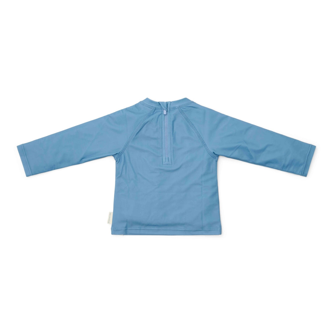 Maillot de bain à manches longues Bleu océan | Little Dutch