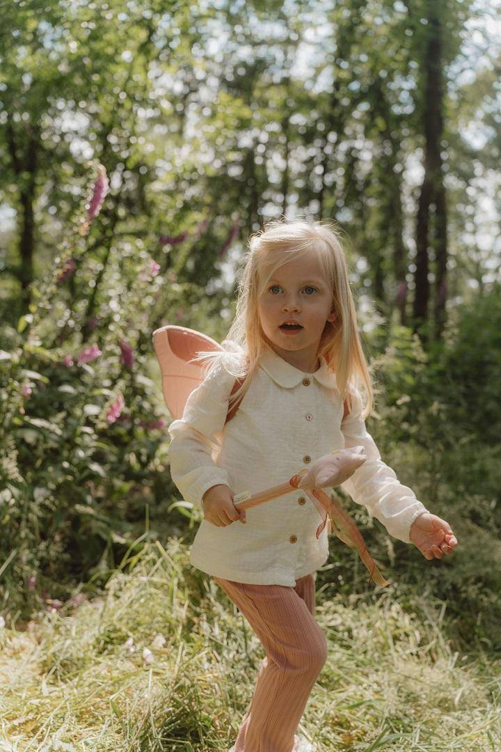 Pantalon évasé Rose Blush pour bébés et enfants