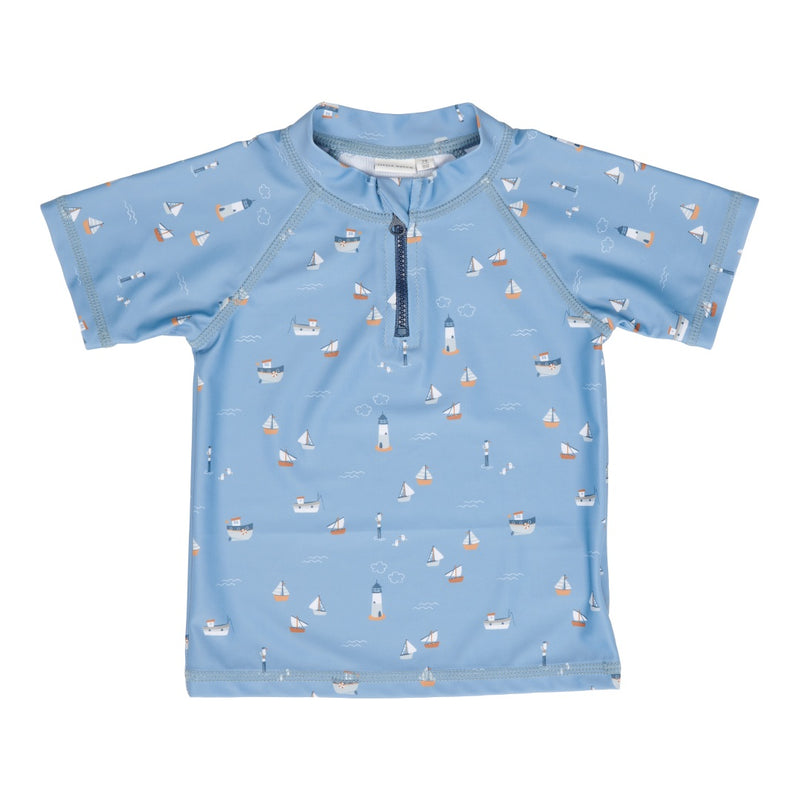 Maillot de bain Sailors Bay bleu foncé | Little Dutch