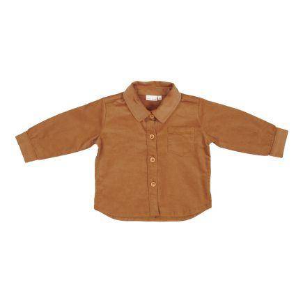 Chemise marron | Little Dutch