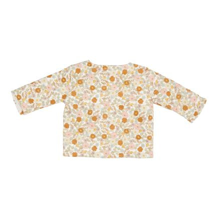 Chemise à col et manches longues vintage Little Flowers - 50/56 | Little Dutch