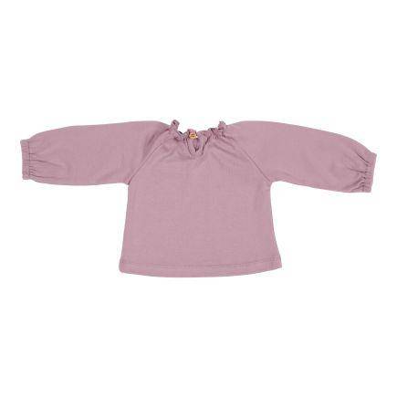Chemise manches longues Vintage Petites Fleurs Mauve - 50/56 | Little Dutch