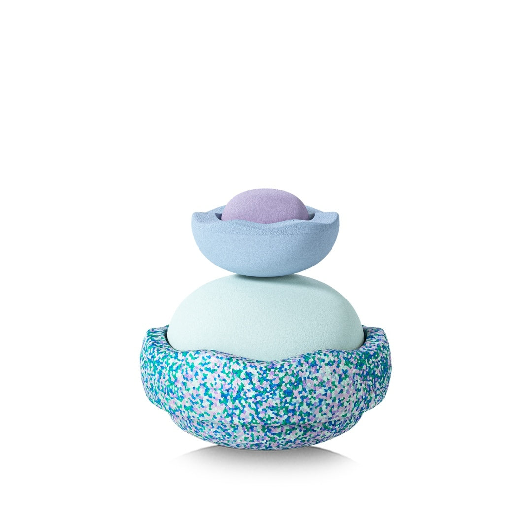 Stapelstein Inside set of 4 cool pastel | stacking stone