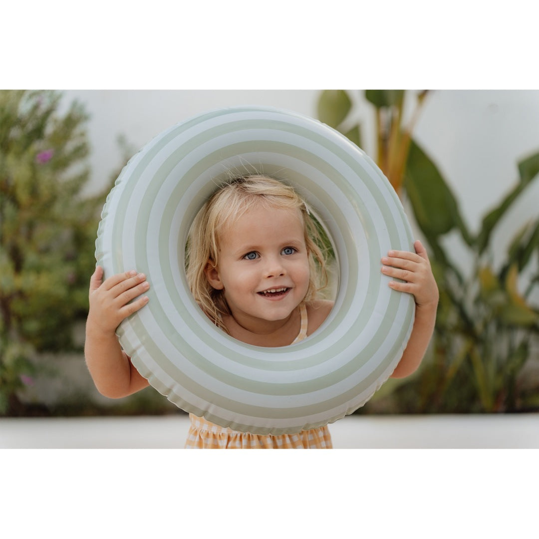 Bouée de natation pour enfants 50 cm verte – pour piscine et plage