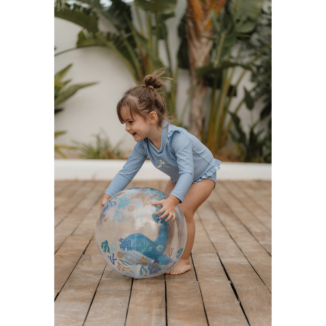 Ballon de plage 3D Ocean Dreams Bleu – Plaisir aquatique pour enfants