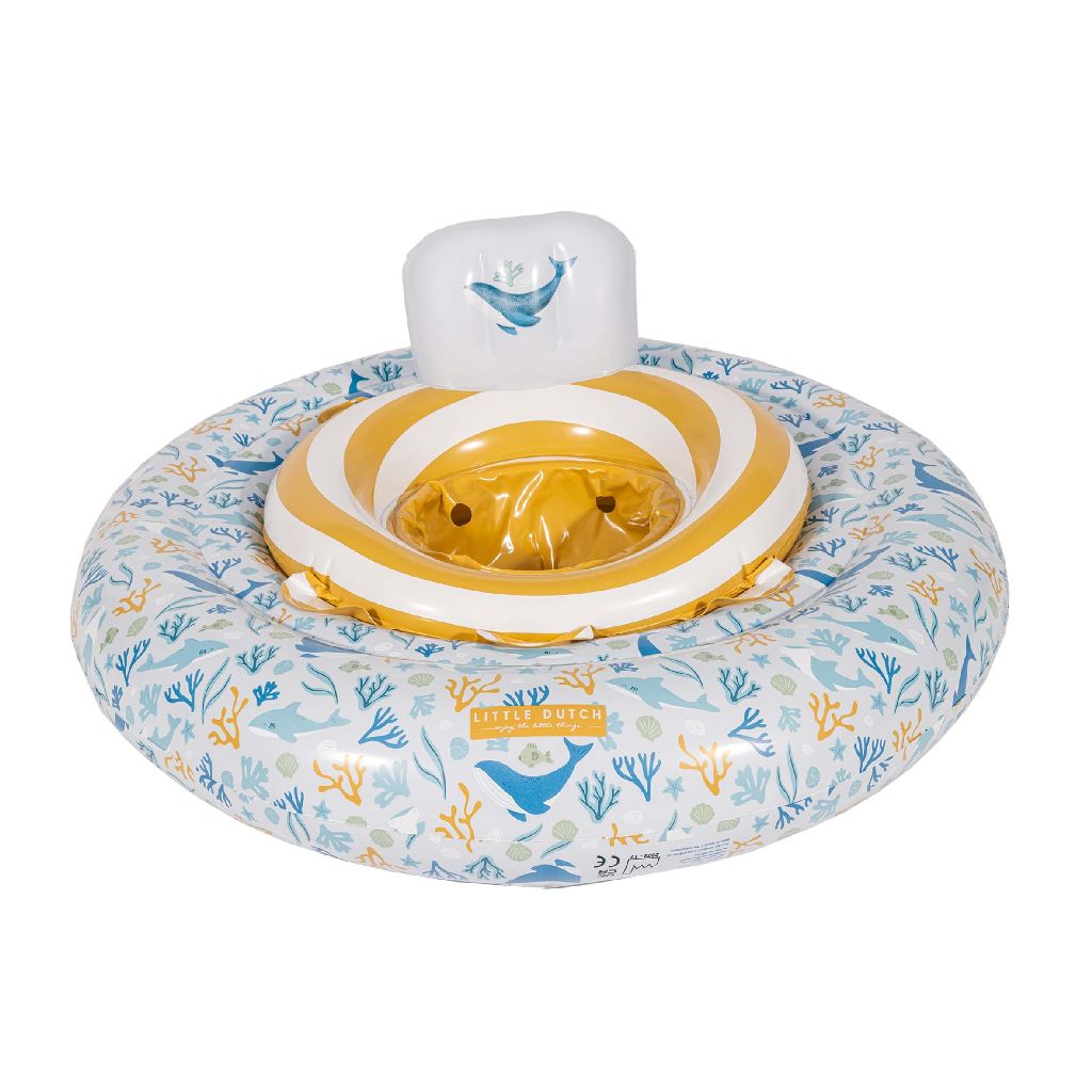 Baby Swim Ring Ocean Dreams Blue – Water Fun for Babies