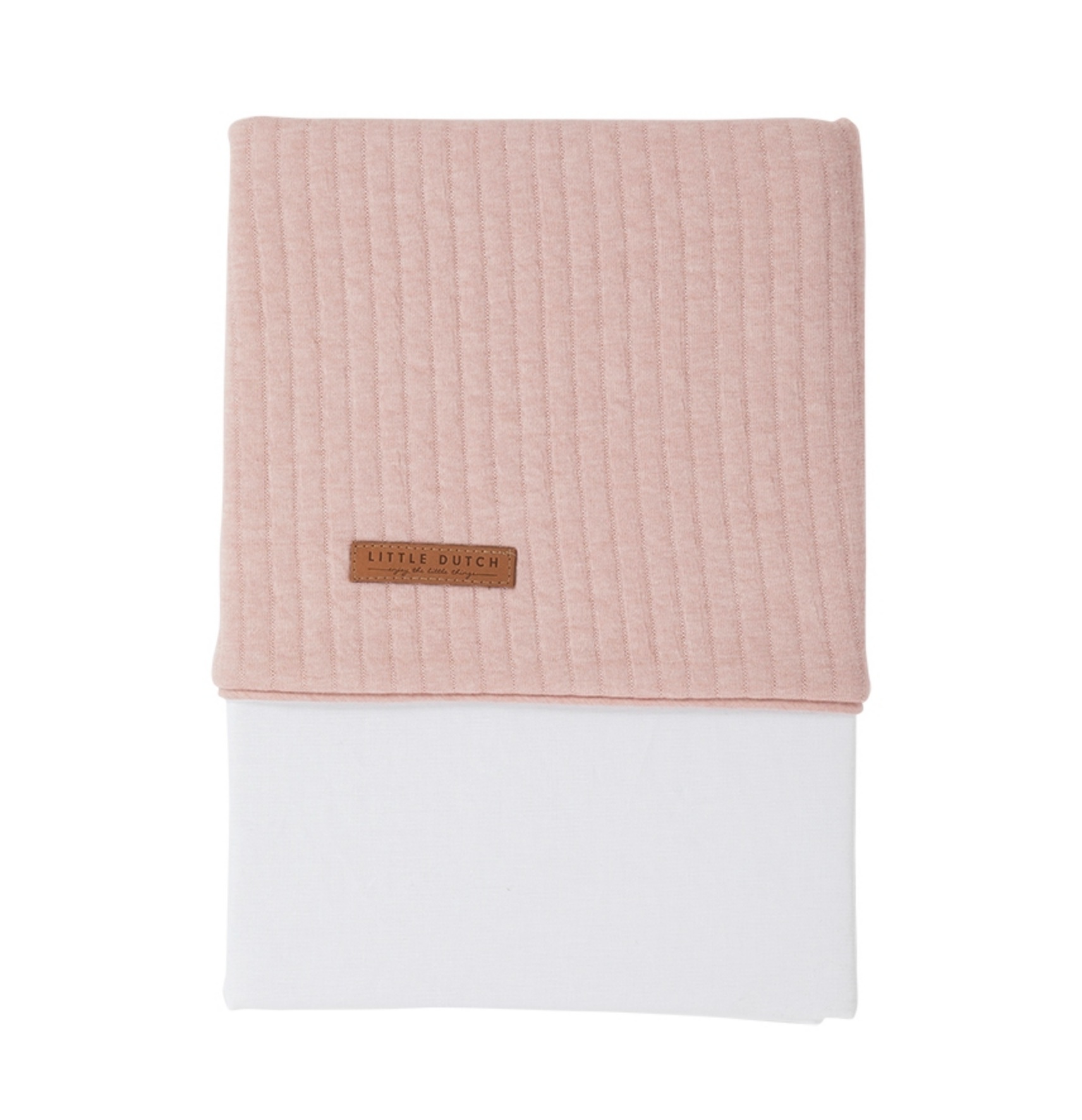 Drap de lit rose pur | Little Dutch