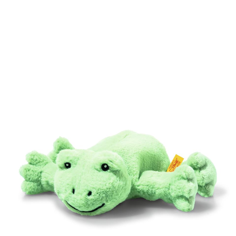 Peluche grenouille Floppy Cappy, vert clair, couchée | Steiff