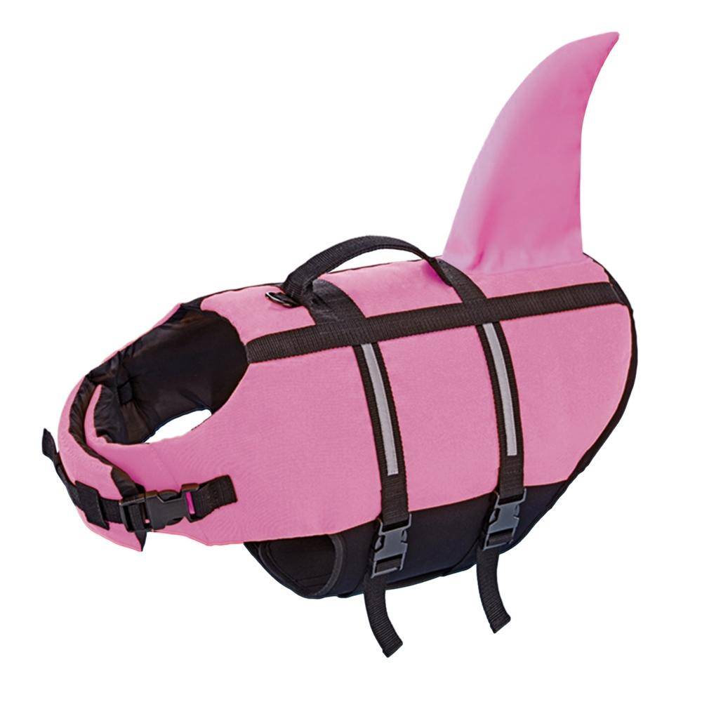 Hunde Schwimmhilfe "Sharki" pink Größe: L - 40 cm | Nobby
