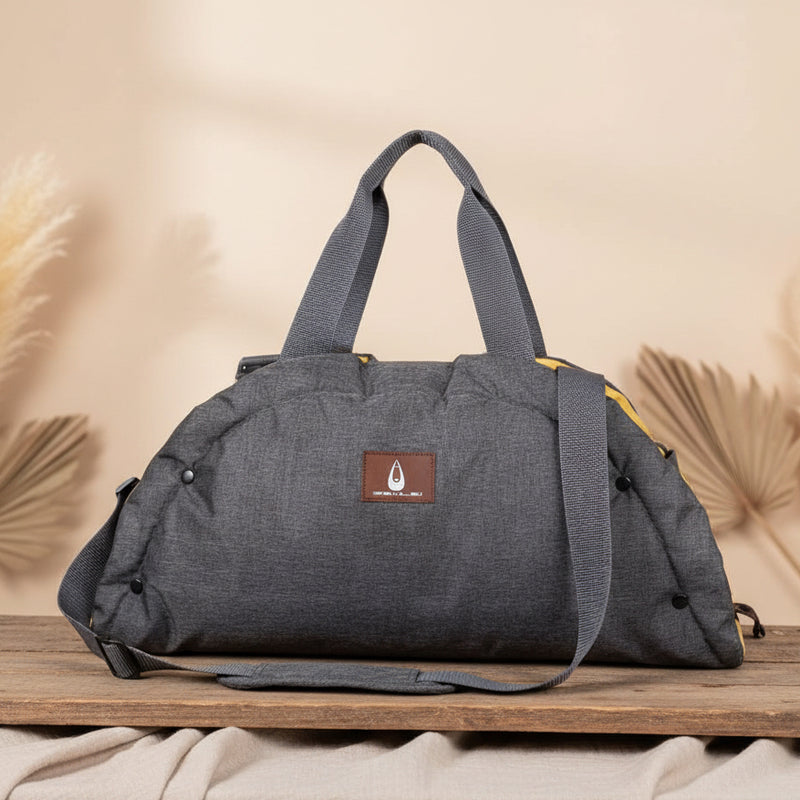 Sac pour chien et chat « SHELLY » gris/moutarde 72 x 55 cm | Nobby