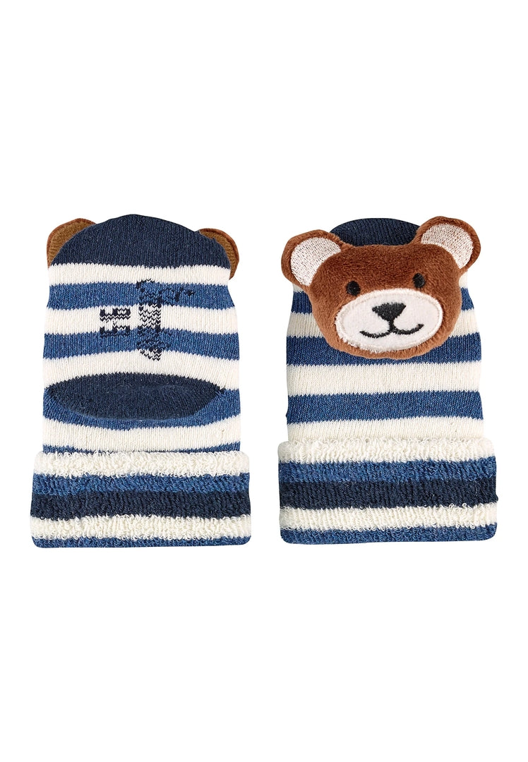 Baby-Rasselsocken Bär Gr. 16 | Sterntaler