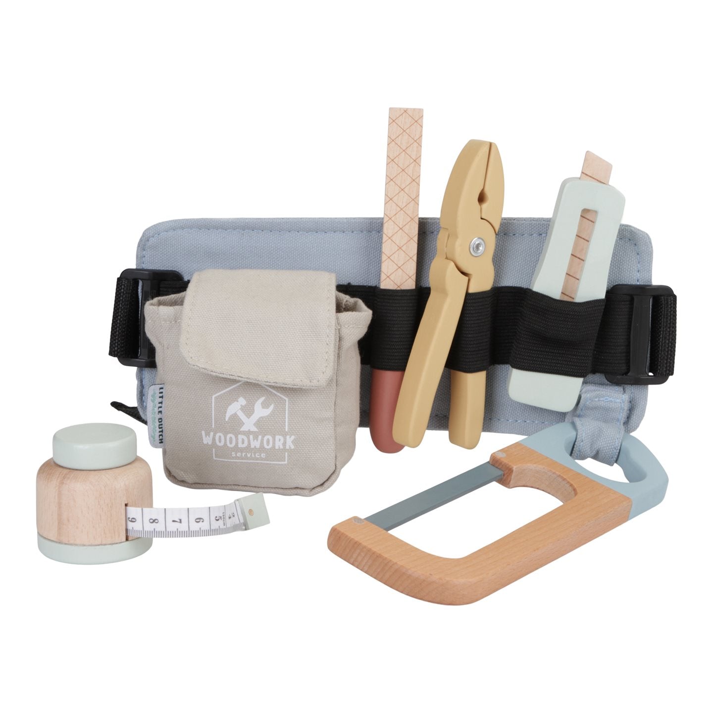 Ceinture porte-outils bleue