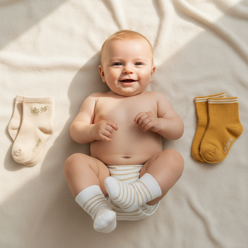 Baby Socks 3-pack Size 62 to 74