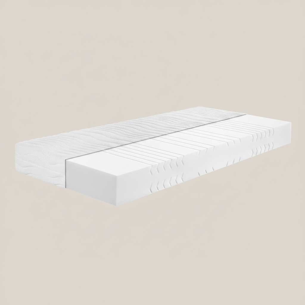 Matelas en mousse Confort 140x200 cm H3 – parfait pour les lits mezzanine