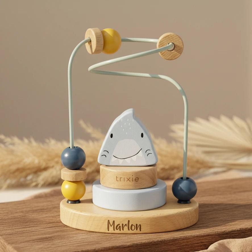 Circuit de motricité en bois - Monsieur Requin | Trixie