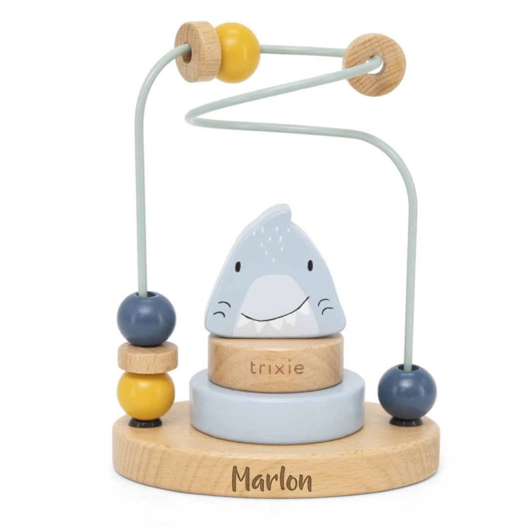 Circuit de motricité en bois - Monsieur Requin | Trixie
