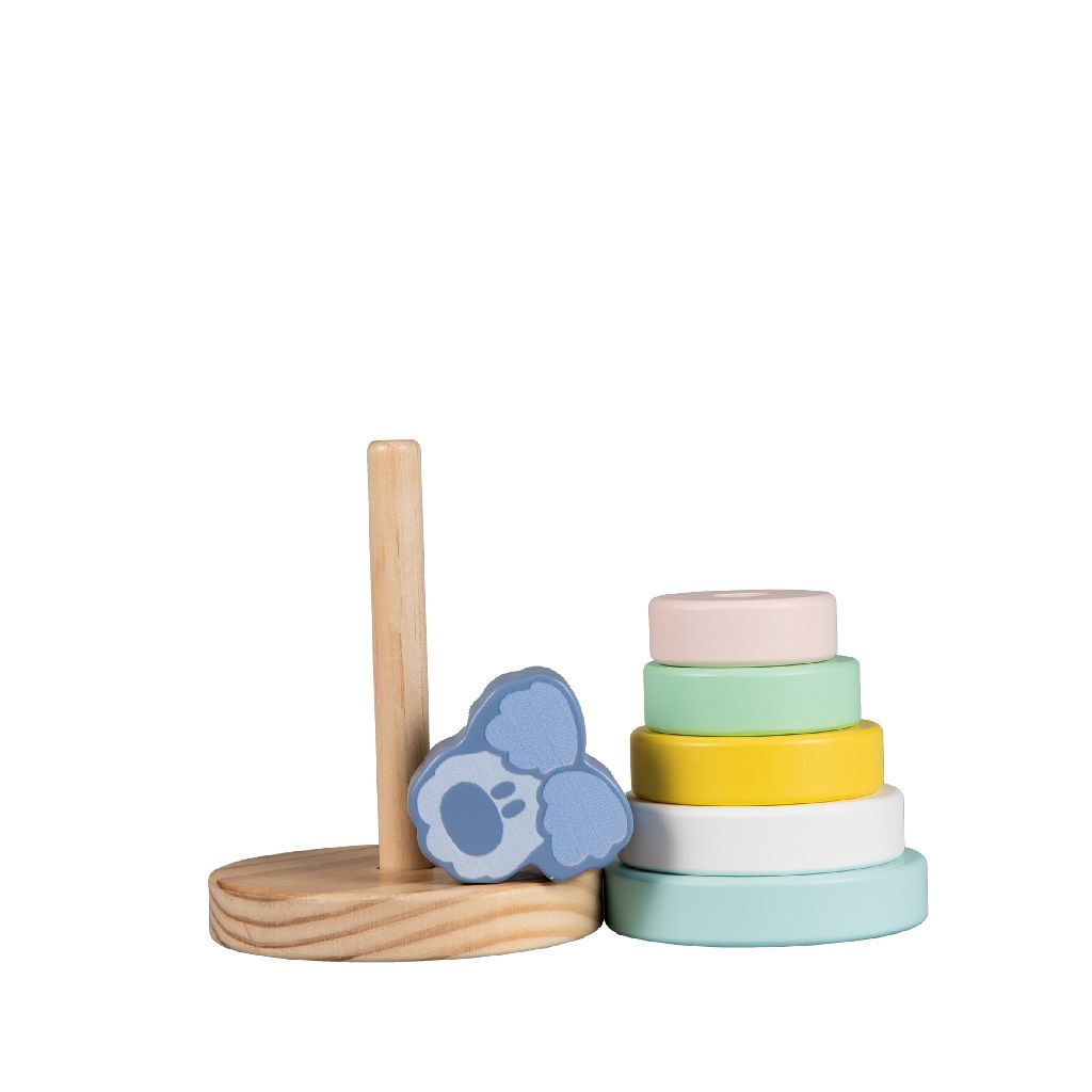 Tour de rangement personnalisée Wusel Baby – Cadeau de naissance | Schmatzepuffer